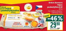 Billa Srdce domova Vejce podestýlková M nabídka