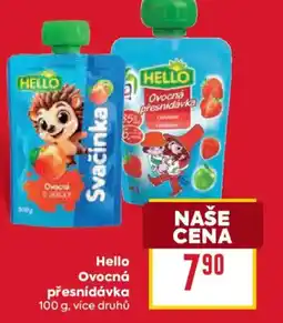Billa Hello Ovocná přesnídávka nabídka