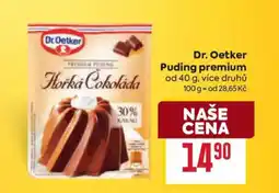 Billa Dr. Oetker Puding premium nabídka