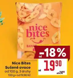 Billa Nice Bites Sušené ovoce nabídka