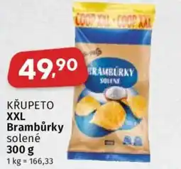 Coop KŘUPETO XXL Brambůrky solené nabídka
