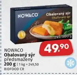 Coop NOWACO Obalovaný sýr předsmažený nabídka