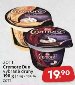 Coop ZOTT Cremore Duo nabídka
