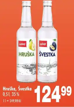 Qanto Hruška, Švestka nabídka