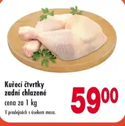 Qanto Kuřecí čtvrtky zadní nabídka