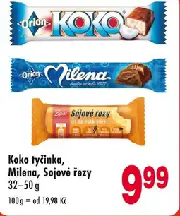 Qanto Koko tyčinka, Milena, Sojové řezy nabídka