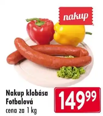 Qanto Nakup klobása Fotbalová nabídka
