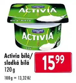 Qanto Activia bílá/ sladká bílá nabídka