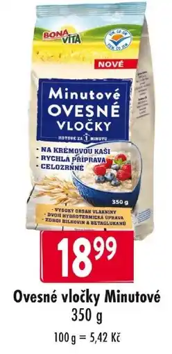 Qanto Ovesné vločky Minutové nabídka