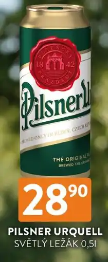 Qanto Pilsner urquell světlý ležák nabídka