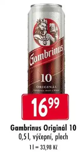 Qanto Gambrinus Originál 10 nabídka
