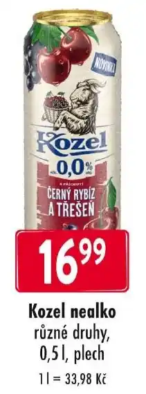 Qanto Kozel nealko nabídka