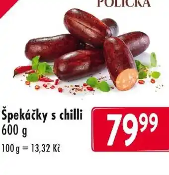 Qanto Špekáčky s chilli nabídka