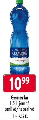 Qanto Gemerka jemně perlivá/neperlivá nabídka