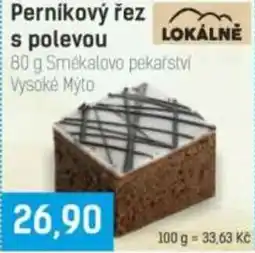 Konzum Perníkový řez s polevou nabídka