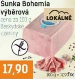Konzum Šunka Bohemia výběrová nabídka