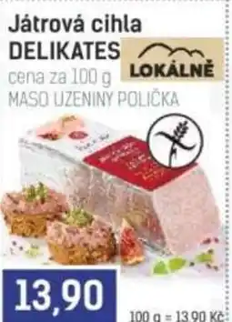 Konzum Játrová cihla delikates nabídka