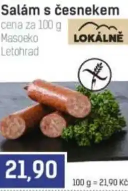 Konzum Salám s česnekem nabídka