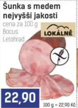 Konzum Šunka s medem nejvyšší jakosti nabídka