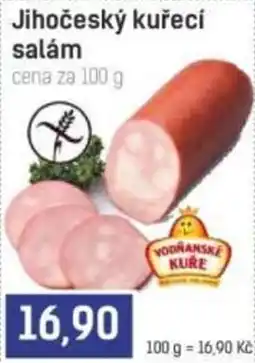 Konzum Jihočeský kuřecí salám nabídka