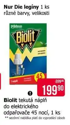 Teta Biolit tekutá náplň do elektrického odpařovače 45 nocí nabídka