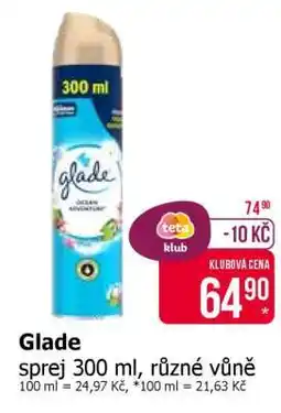 Teta Glade nabídka