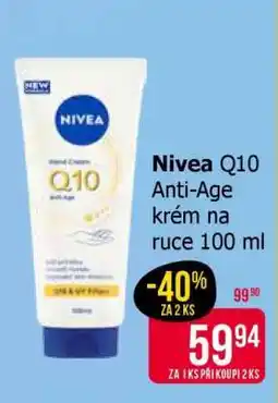 Teta Nivea Q10 Anti-Age krém na ruce 100 ml nabídka