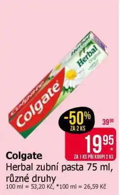 Teta Colgate nabídka