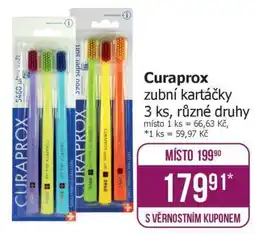 Teta Curaprox zubní kartáčky nabídka