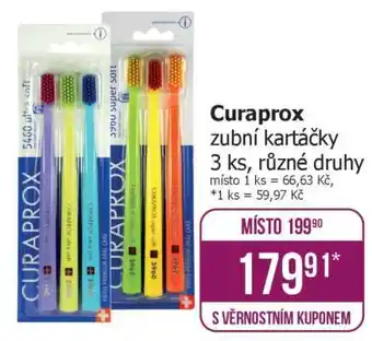 Curaprox zubní kartáčky
