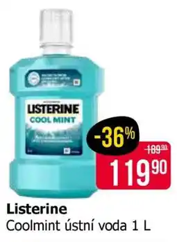 Teta Listerine nabídka