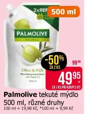 Teta Palmolive tekuté mýdlo nabídka
