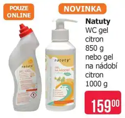 Teta Natuty WC gel citron nebo gel na nádobí citron nabídka