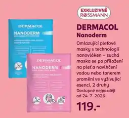 Rossmann DERMACOL Nanoderm nabídka