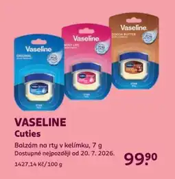 Rossmann VASELINE Cuties nabídka