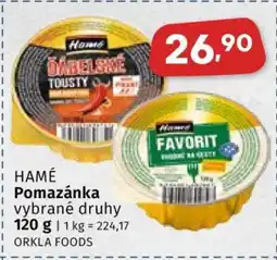 Coop HAMÉ POMAZÁNKA nabídka