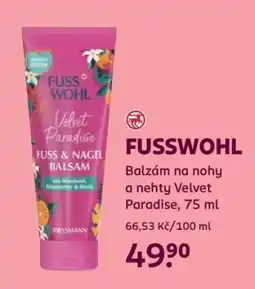Rossmann FUSSWOHL nabídka