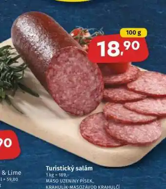 Coop Turistický salám nabídka