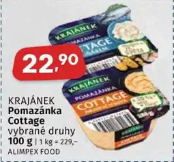 Coop KRAJÁNEK Pomazánka cottage nabídka