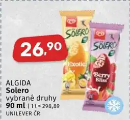 Coop Algida Solero nabídka