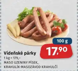Coop Vídeňské párky* • nabídka