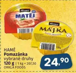 Coop HAMÉ POMAZÁNKA nabídka