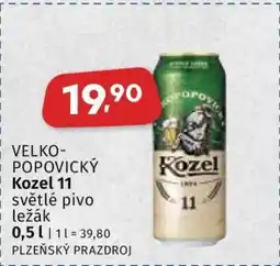Coop Velkopopovický Kozel 11 nabídka