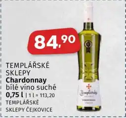 Coop TEMPLÁŘSKÉ SKLEPY Chardonnay nabídka