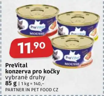 PreVital Konzerva pro kočky