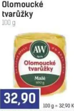 Konzum Olomoucké tvarůžky nabídka
