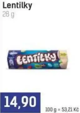 Konzum Lentilky 28 g nabídka