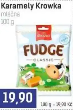 Konzum Karamely Krowka mléčná nabídka