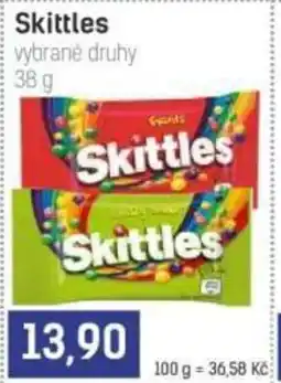Konzum Skittles nabídka