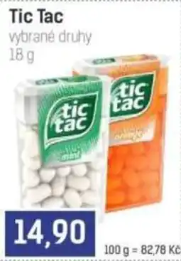 Konzum Tic Tac nabídka